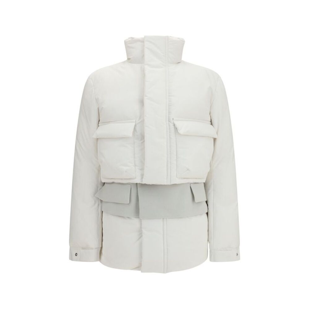 Sacai Women Double Padded Jacket With Zip Closure